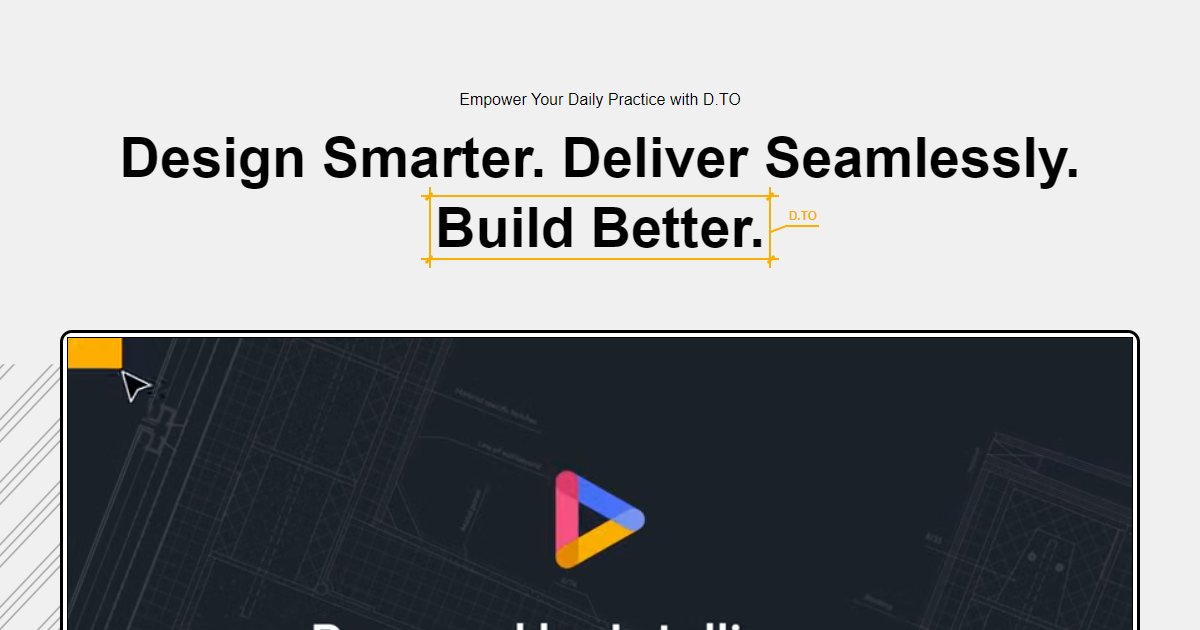 D.TO (Design Together) features & pricing - BIM Tools Hub
