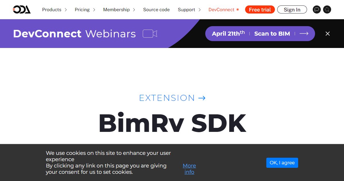 BimRv SDK by Open Design Alliance tutorials - BIM Tools Hub